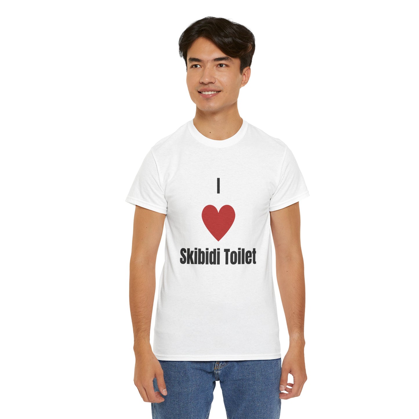 'I heart Skibidi Toilet' Tee