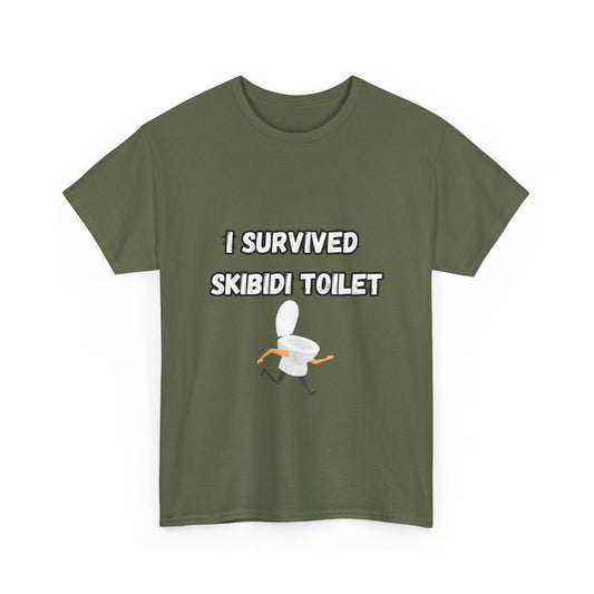 'I Survived Skibidi Toilet' Tee