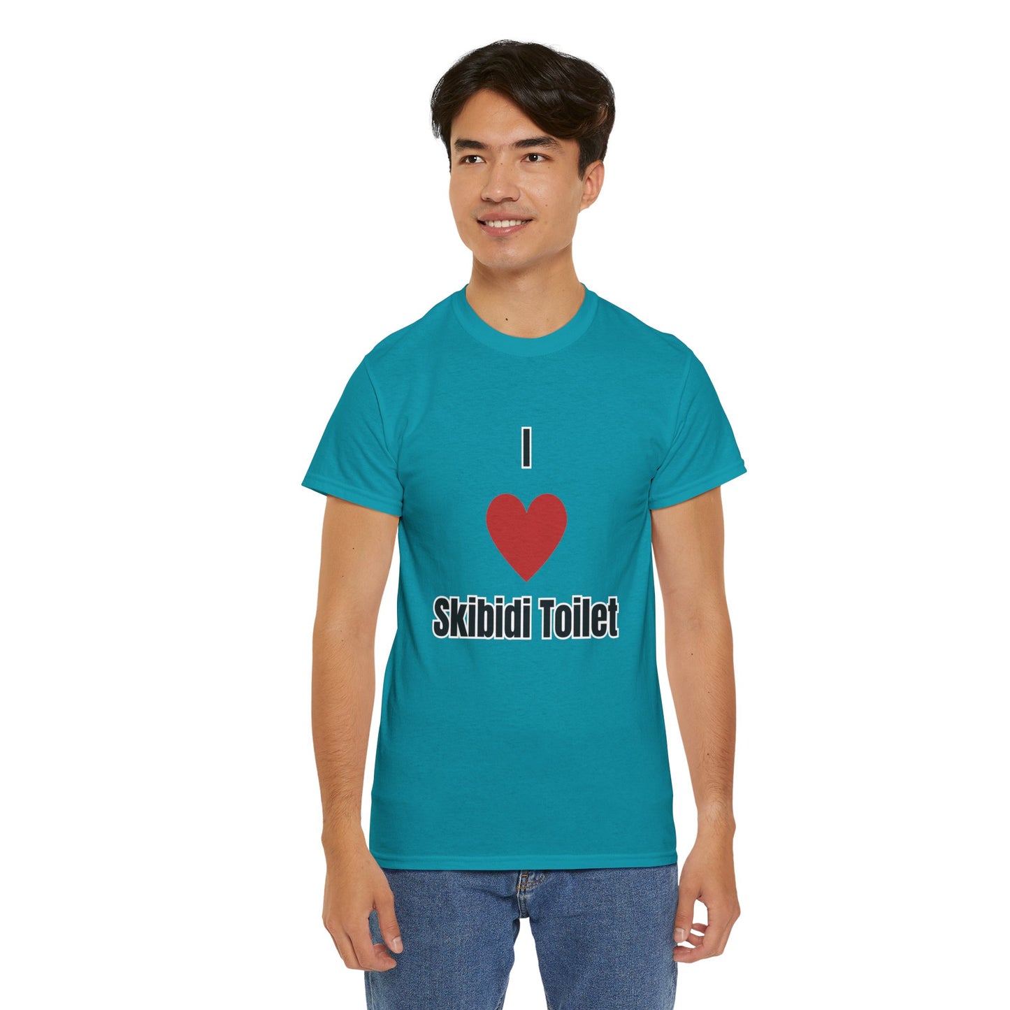 'I heart Skibidi Toilet' Tee