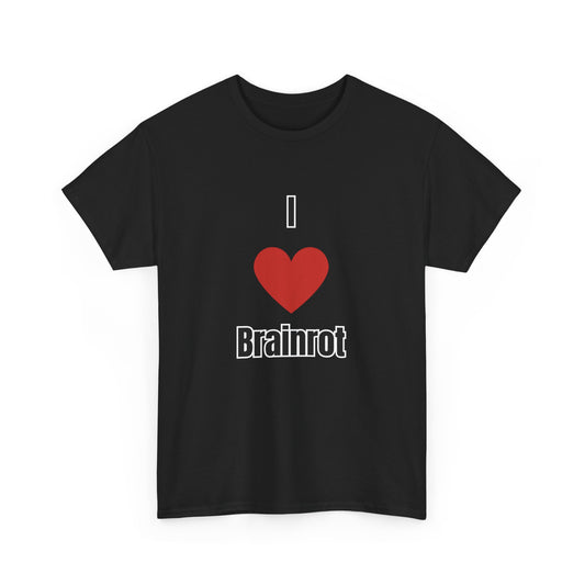 'I heart brainrot' Tee