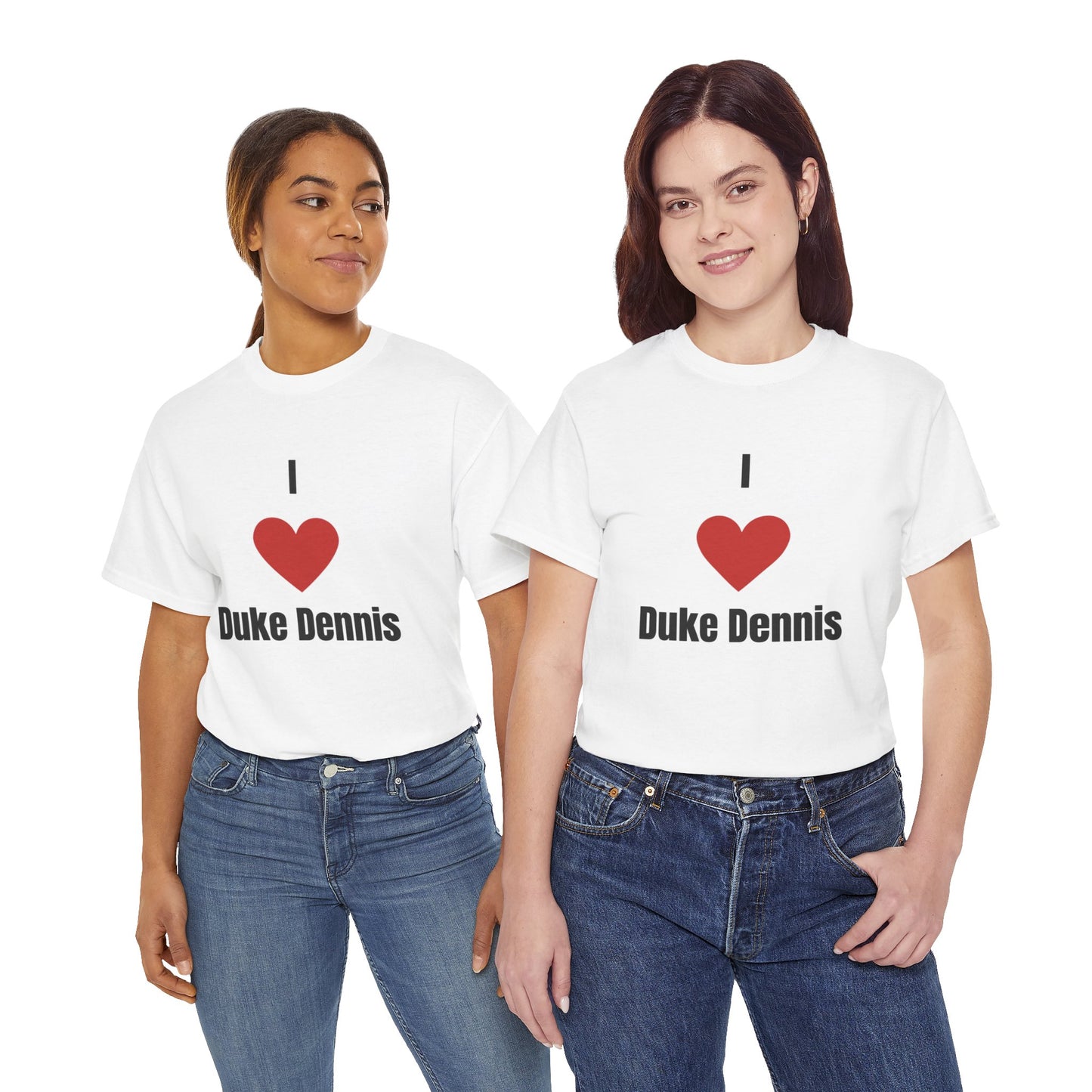 'I heart Duke Dennis' Tee