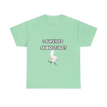 'I Survived Skibidi Toilet' Tee