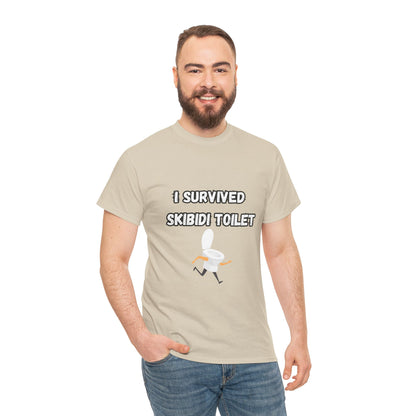 'I Survived Skibidi Toilet' Tee