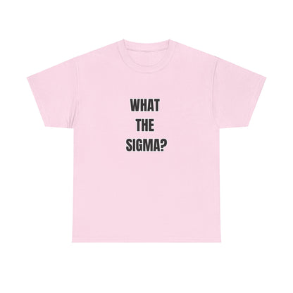 'WHAT THE SIGMA' classic brainrot tee