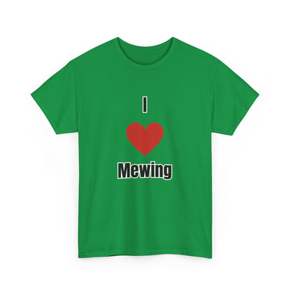 'I heart Mewing' Tee