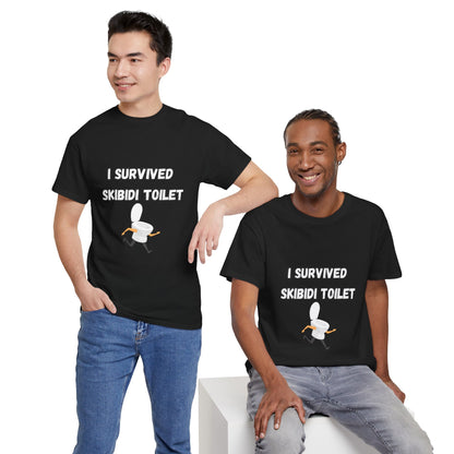 'I Survived Skibidi Toilet' Tee