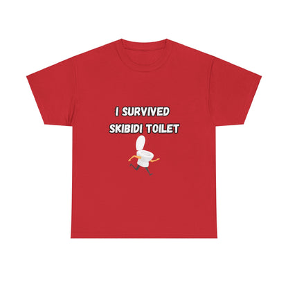 'I Survived Skibidi Toilet' Tee