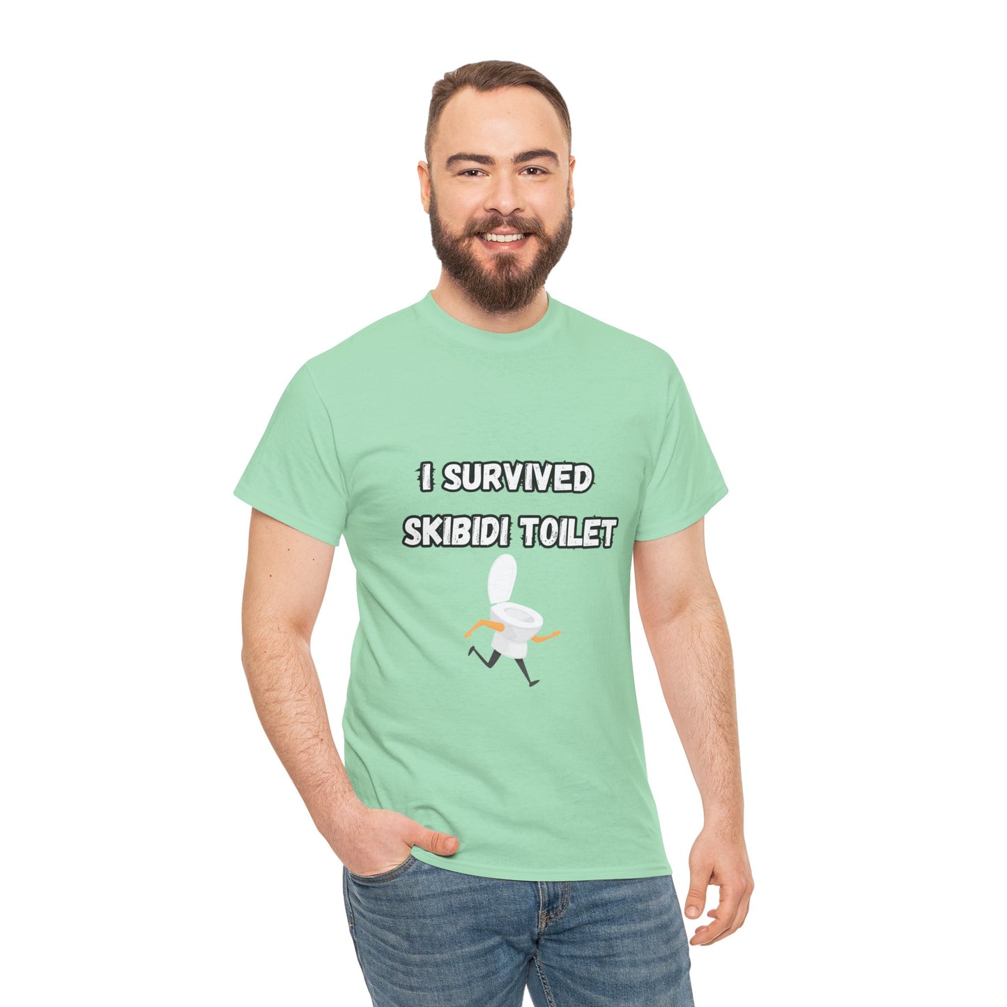 'I Survived Skibidi Toilet' Tee