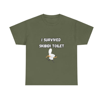 'I Survived Skibidi Toilet' Tee