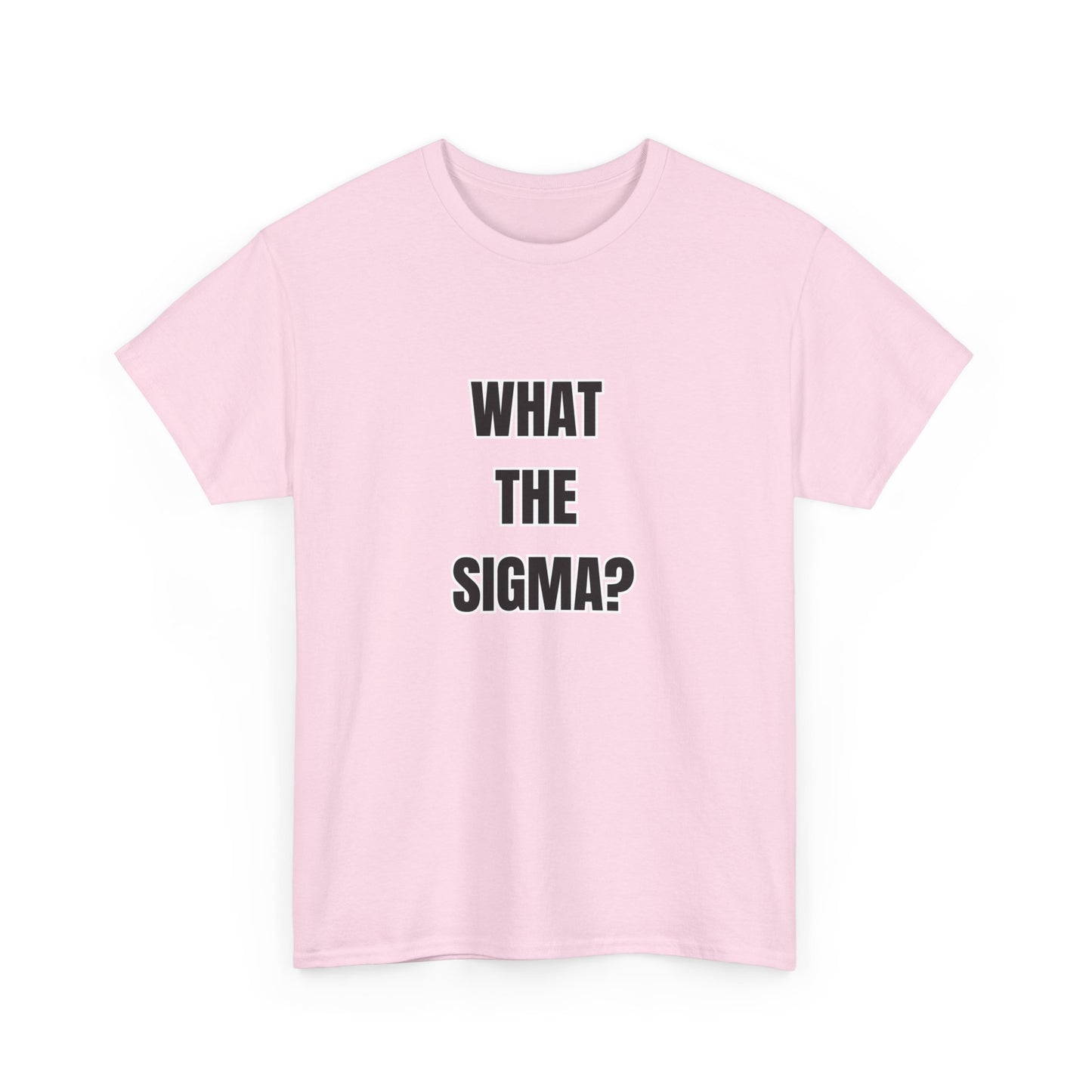 'WHAT THE SIGMA' classic brainrot tee