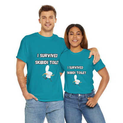 'I Survived Skibidi Toilet' Tee