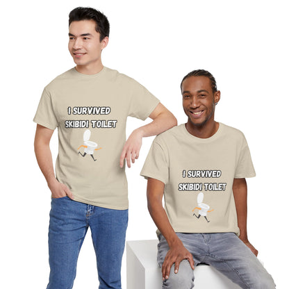 'I Survived Skibidi Toilet' Tee