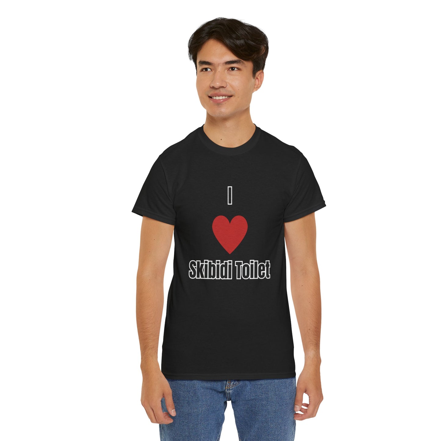 'I heart Skibidi Toilet' Tee