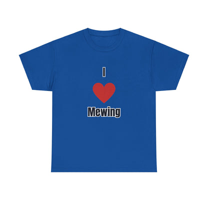 'I heart Mewing' Tee