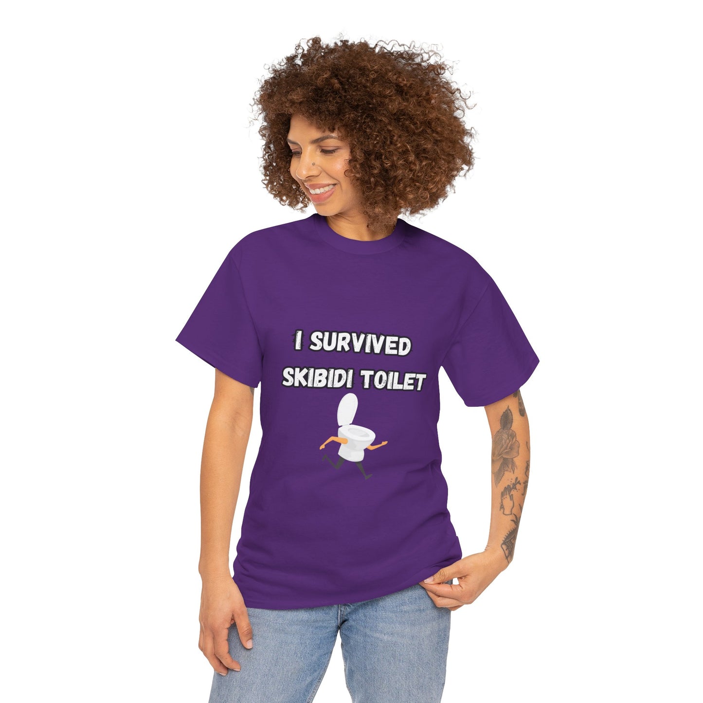 'I Survived Skibidi Toilet' Tee