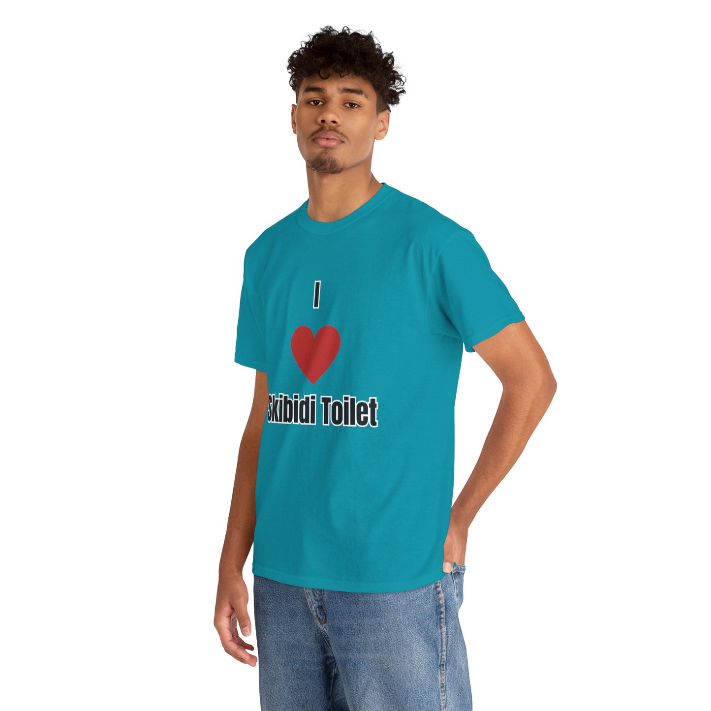 'I heart Skibidi Toilet' Tee