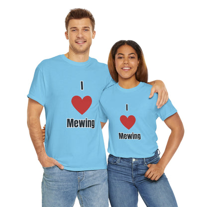 'I heart Mewing' Tee