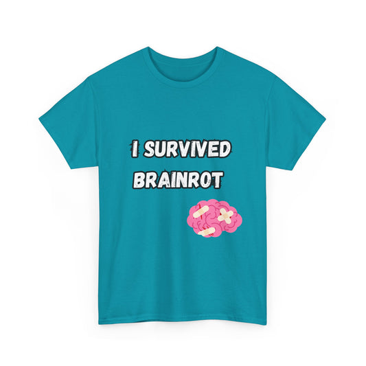 'I survived brainrot' Tee