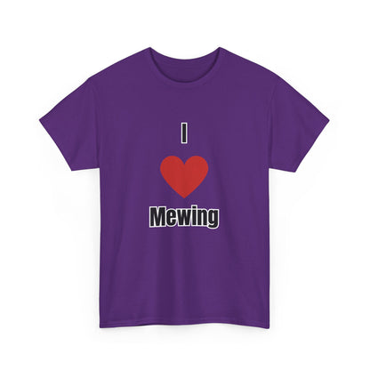 'I heart Mewing' Tee