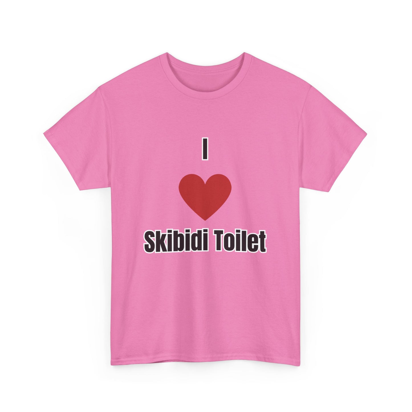 'I heart Skibidi Toilet' Tee