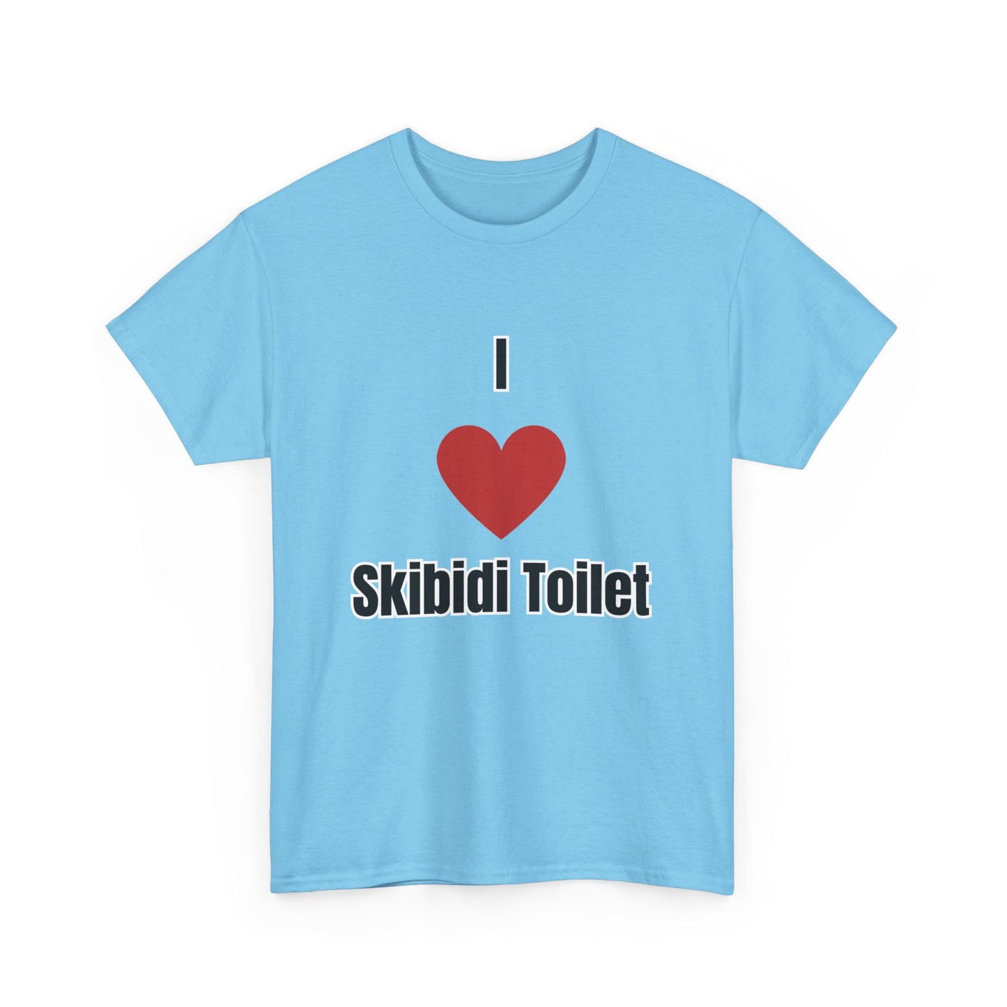 'I heart Skibidi Toilet' Tee