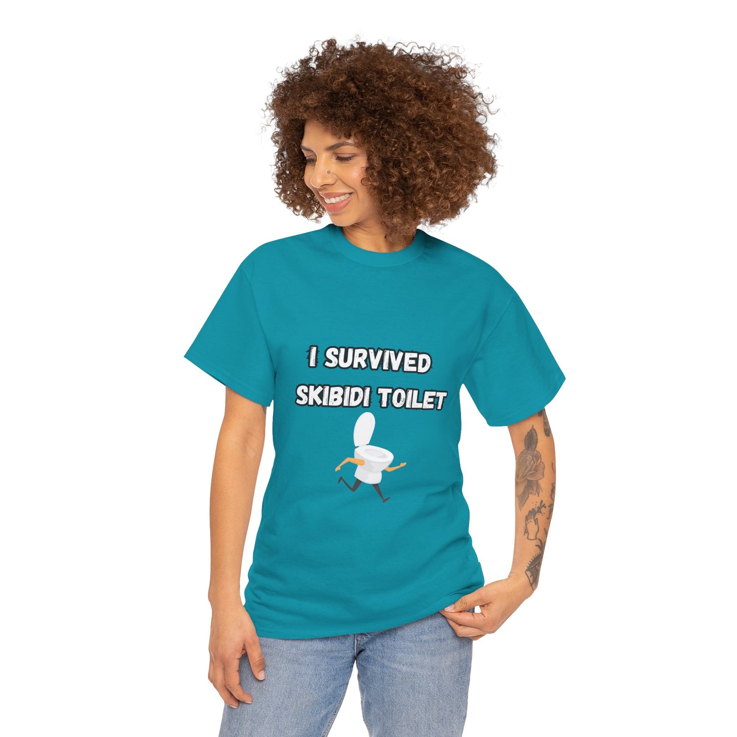 'I Survived Skibidi Toilet' Tee