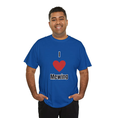 'I heart Mewing' Tee