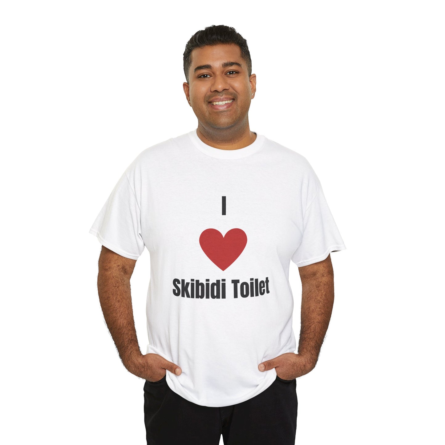 'I heart Skibidi Toilet' Tee