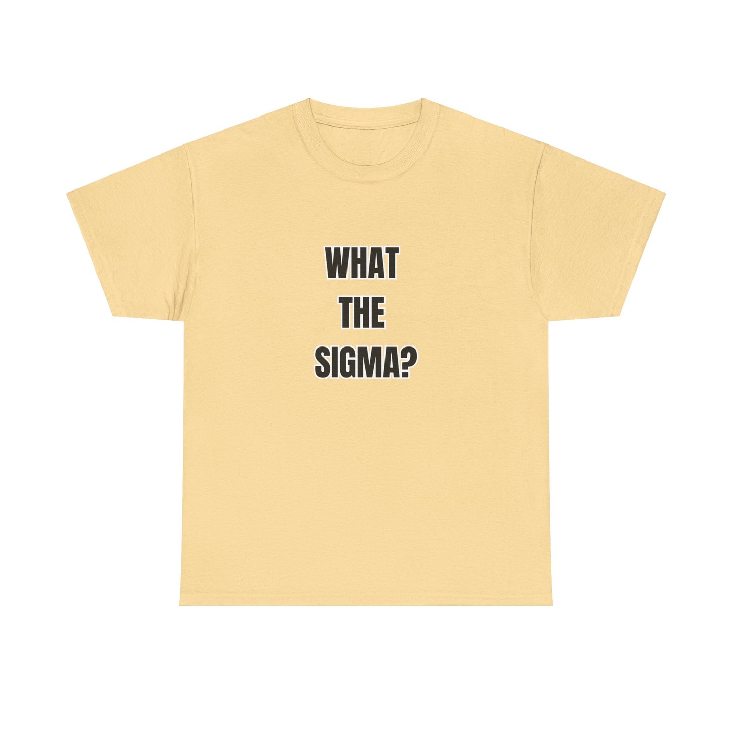 'WHAT THE SIGMA' classic brainrot tee