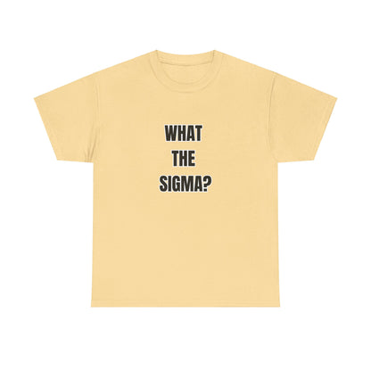 'WHAT THE SIGMA' classic brainrot tee