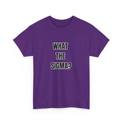 'WHAT THE SIGMA' classic brainrot tee