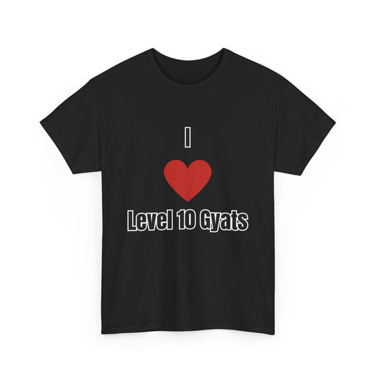 "I heart Level 10 Gyats" Tee