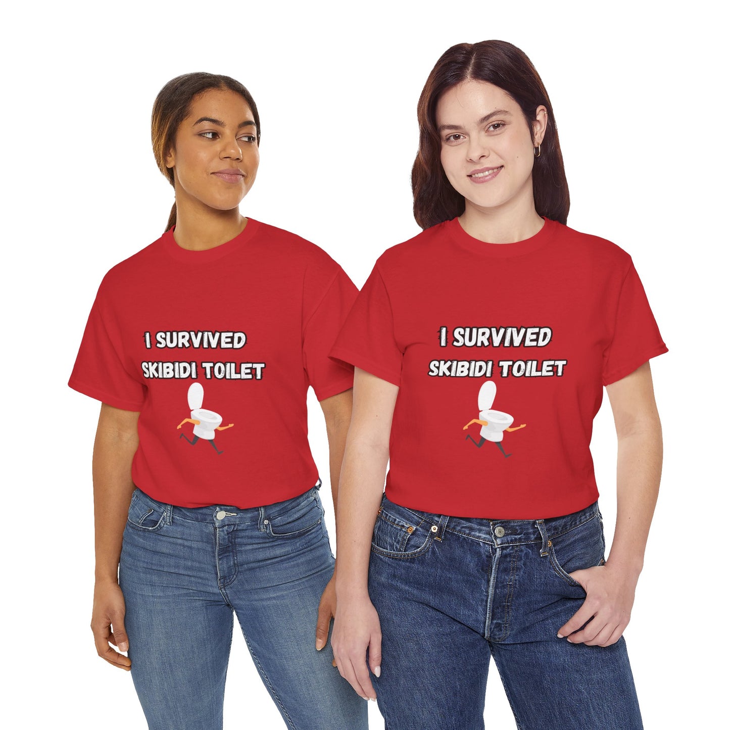 'I Survived Skibidi Toilet' Tee