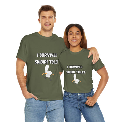 'I Survived Skibidi Toilet' Tee