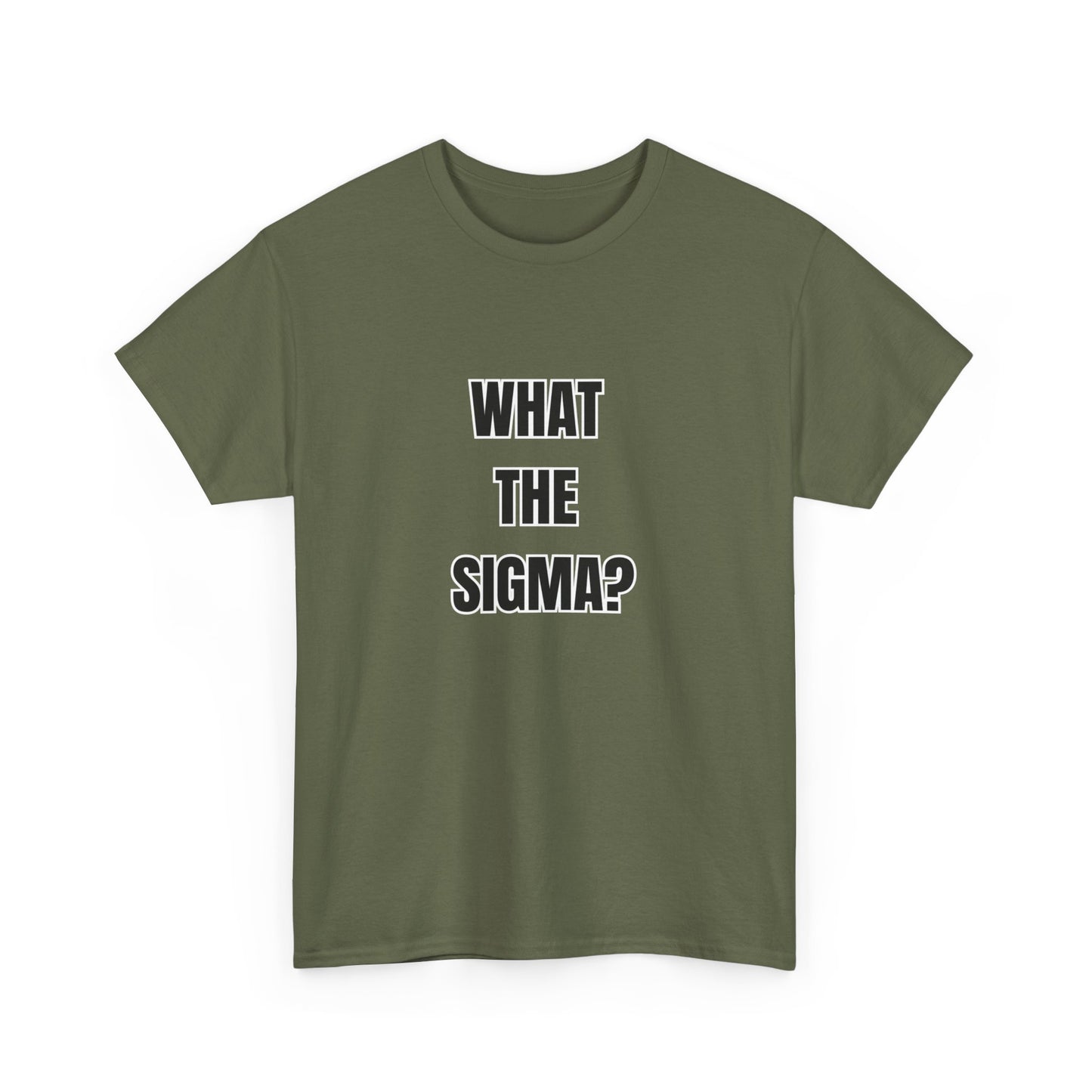 'WHAT THE SIGMA' classic brainrot tee