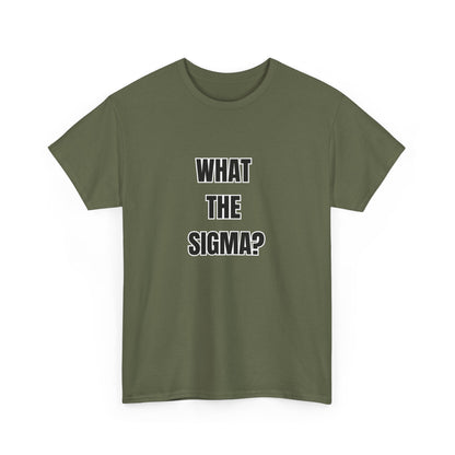 'WHAT THE SIGMA' classic brainrot tee