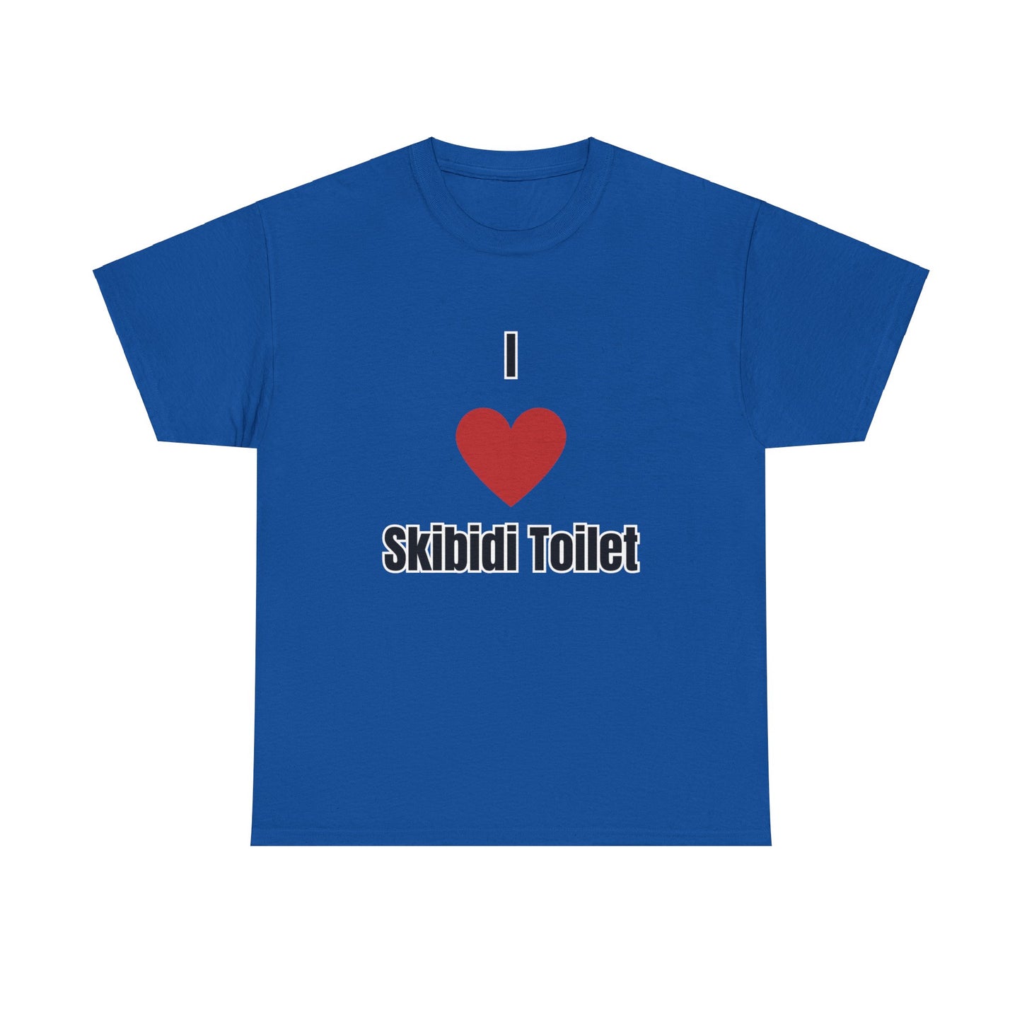 'I heart Skibidi Toilet' Tee