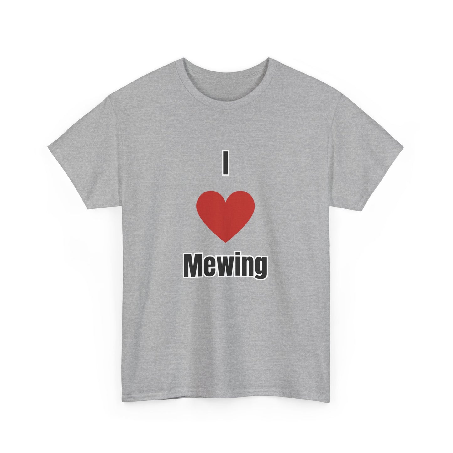 'I heart Mewing' Tee