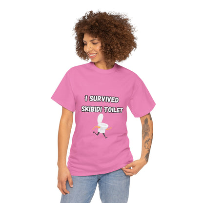 'I Survived Skibidi Toilet' Tee