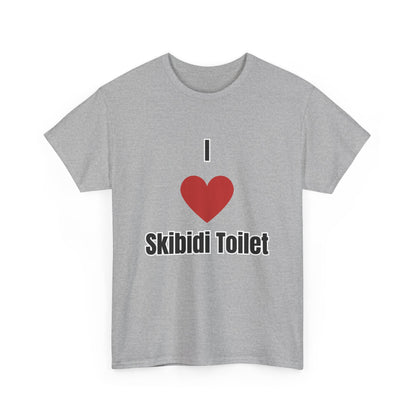 'I heart Skibidi Toilet' Tee