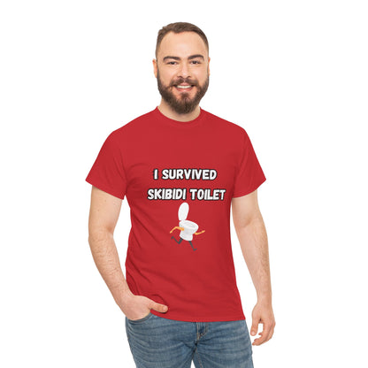 'I Survived Skibidi Toilet' Tee