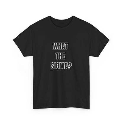 'WHAT THE SIGMA' classic brainrot tee