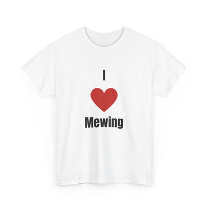 'I heart Mewing' Tee