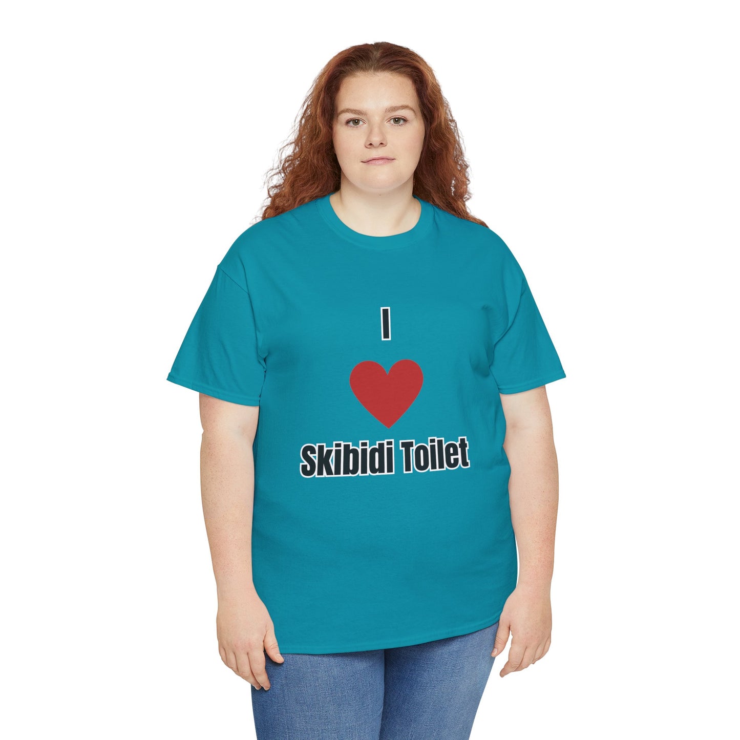 'I heart Skibidi Toilet' Tee