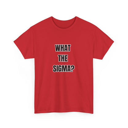 'WHAT THE SIGMA' classic brainrot tee