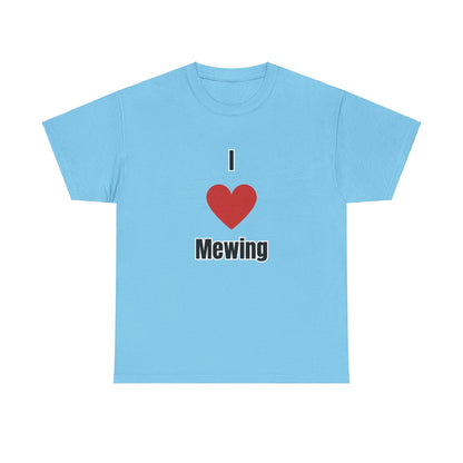 'I heart Mewing' Tee