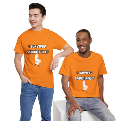 'I Survived Skibidi Toilet' Tee