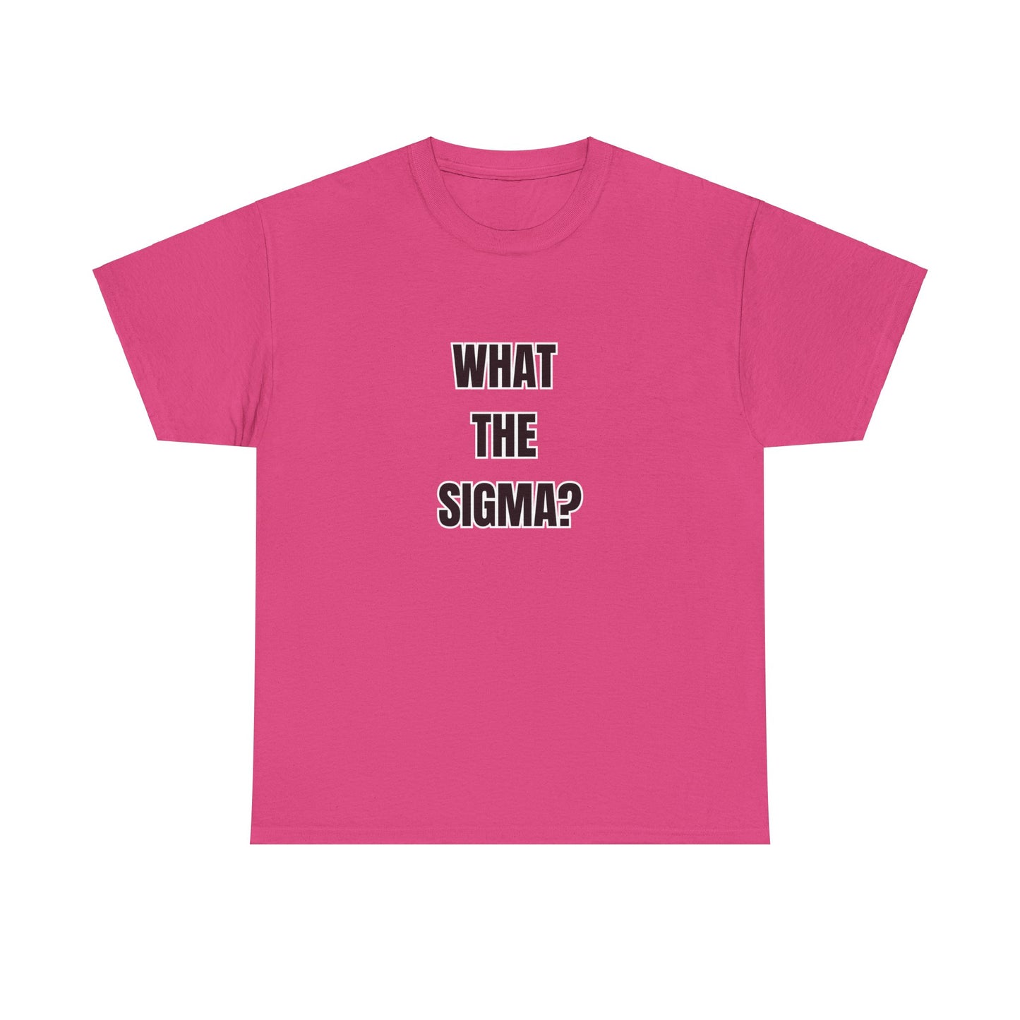 'WHAT THE SIGMA' classic brainrot tee