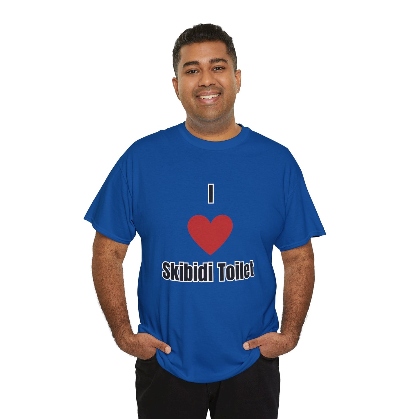 'I heart Skibidi Toilet' Tee