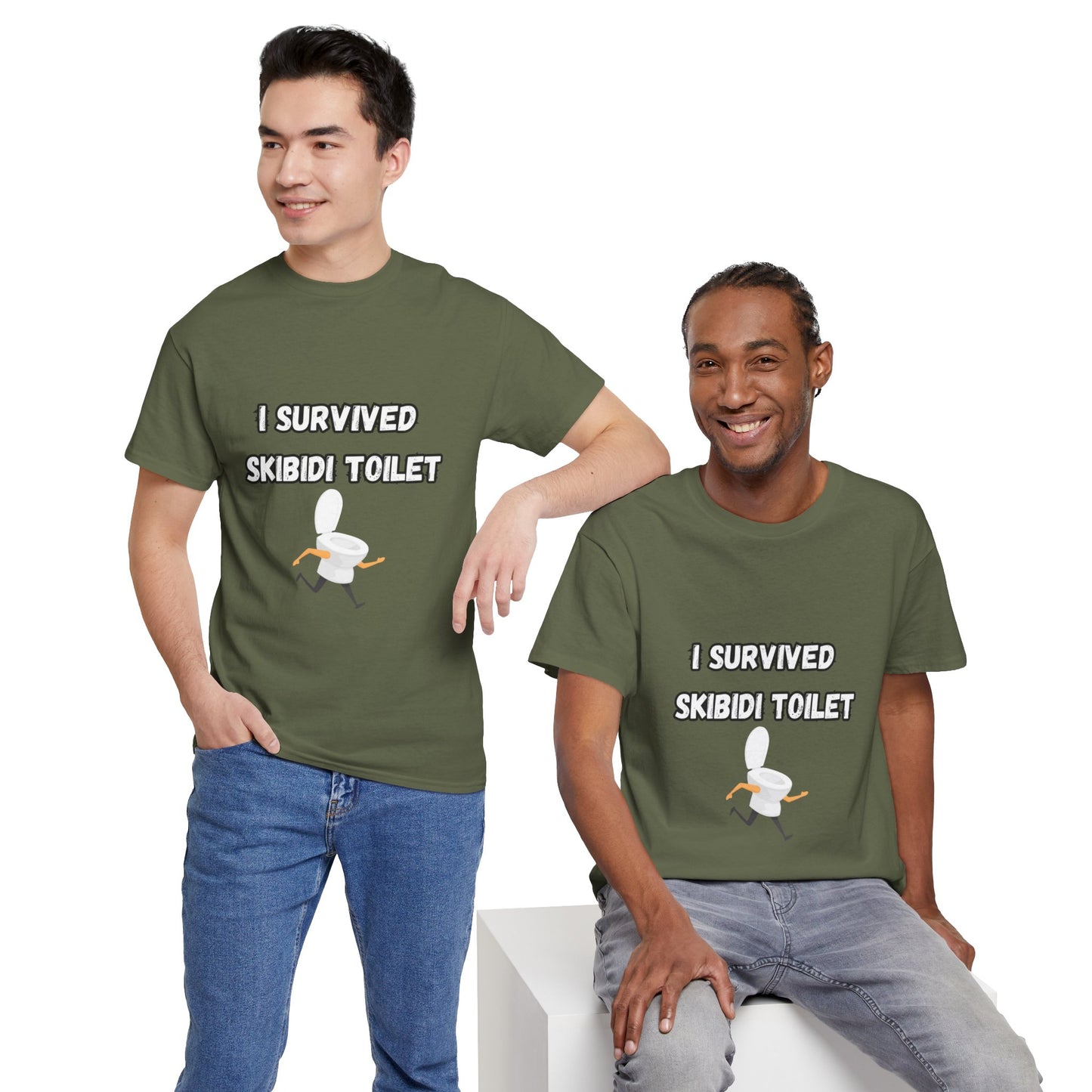 'I Survived Skibidi Toilet' Tee